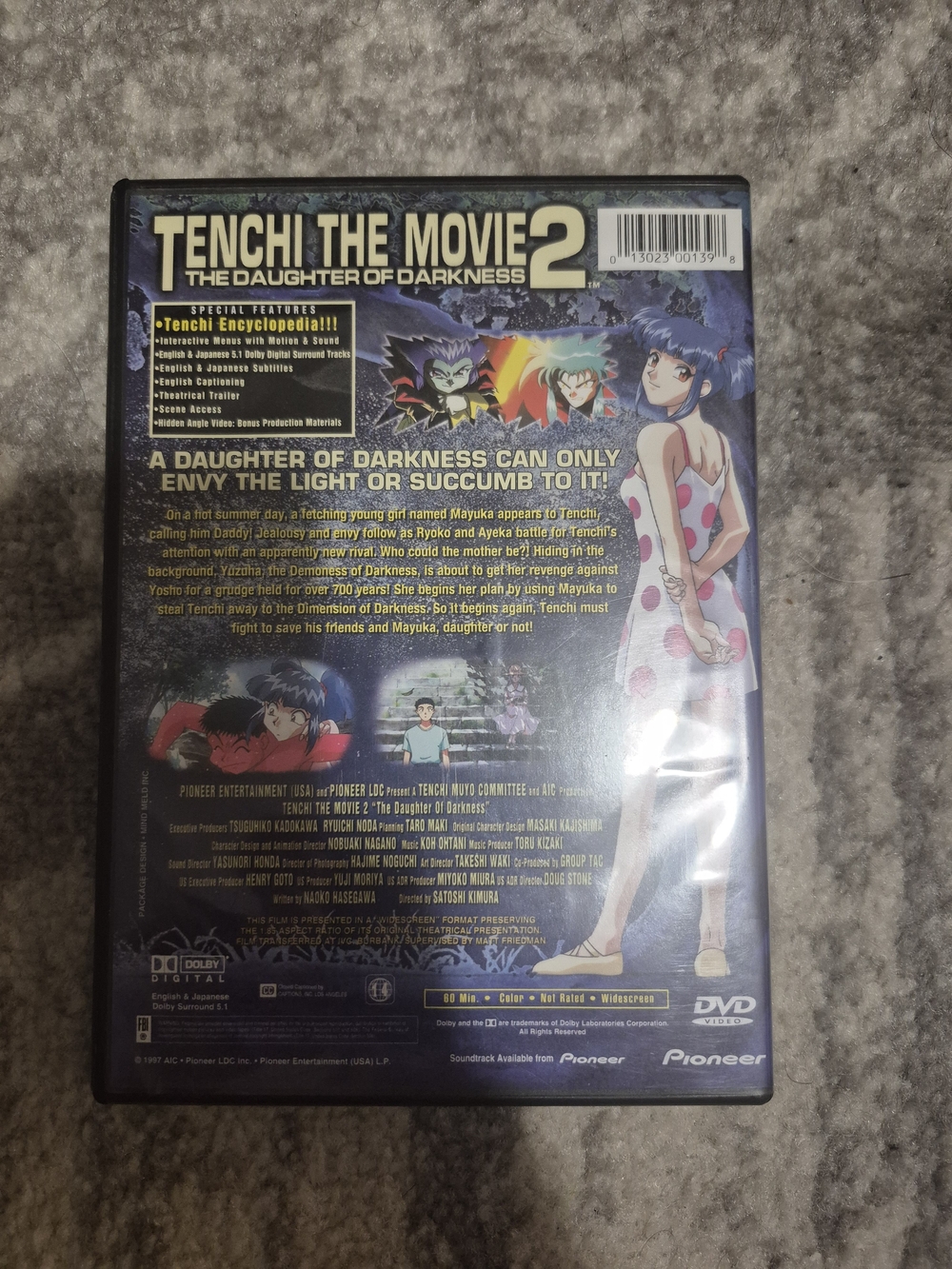Tenchi The Movie 2: The Daughter of Darkness (DVD) - Multi-Color Cover - Picture 3 of 3